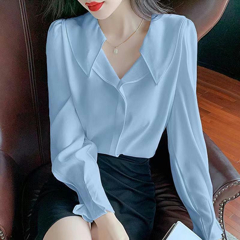 シャツ レディース ロング 長袖 半袖 ブラウス ゆったり ロングシャツ 春 夏 春服 夏服 きれいめ トップス カットソー カジュアル 体型カバー | ブランド登録なし | 04