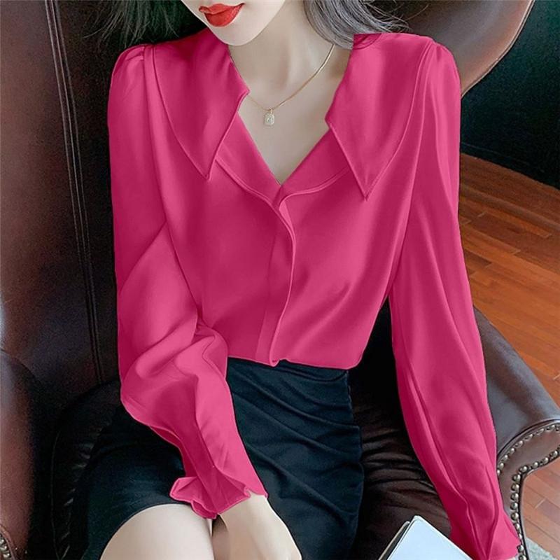 シャツ レディース ロング 長袖 半袖 ブラウス ゆったり ロングシャツ 春 夏 春服 夏服 きれいめ トップス カットソー カジュアル 体型カバー | ブランド登録なし | 05