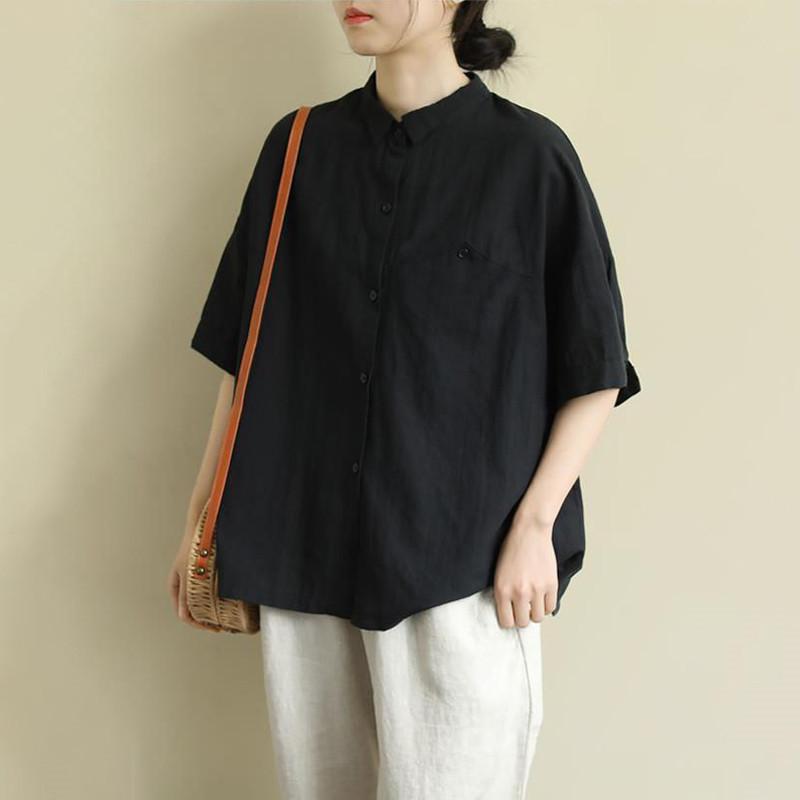特価販売！シャツ レディース tシャツ 半袖 ブラウス ポロシャツ ゆったり 大きいサイズ 春 夏 春服 夏服 トップス カットソー カジュアル 体型カバー Amazon | [Augseed] ポロシャツ レディース 半袖 ゆったり 夏 t
