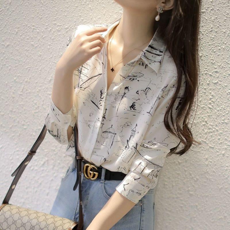 シャツ レディース ロング 長袖 半袖 ブラウス ゆったり ロングシャツ 春 夏 春服 夏服 きれいめ トップス カットソー カジュアル 体型カバー | ブランド登録なし | 01