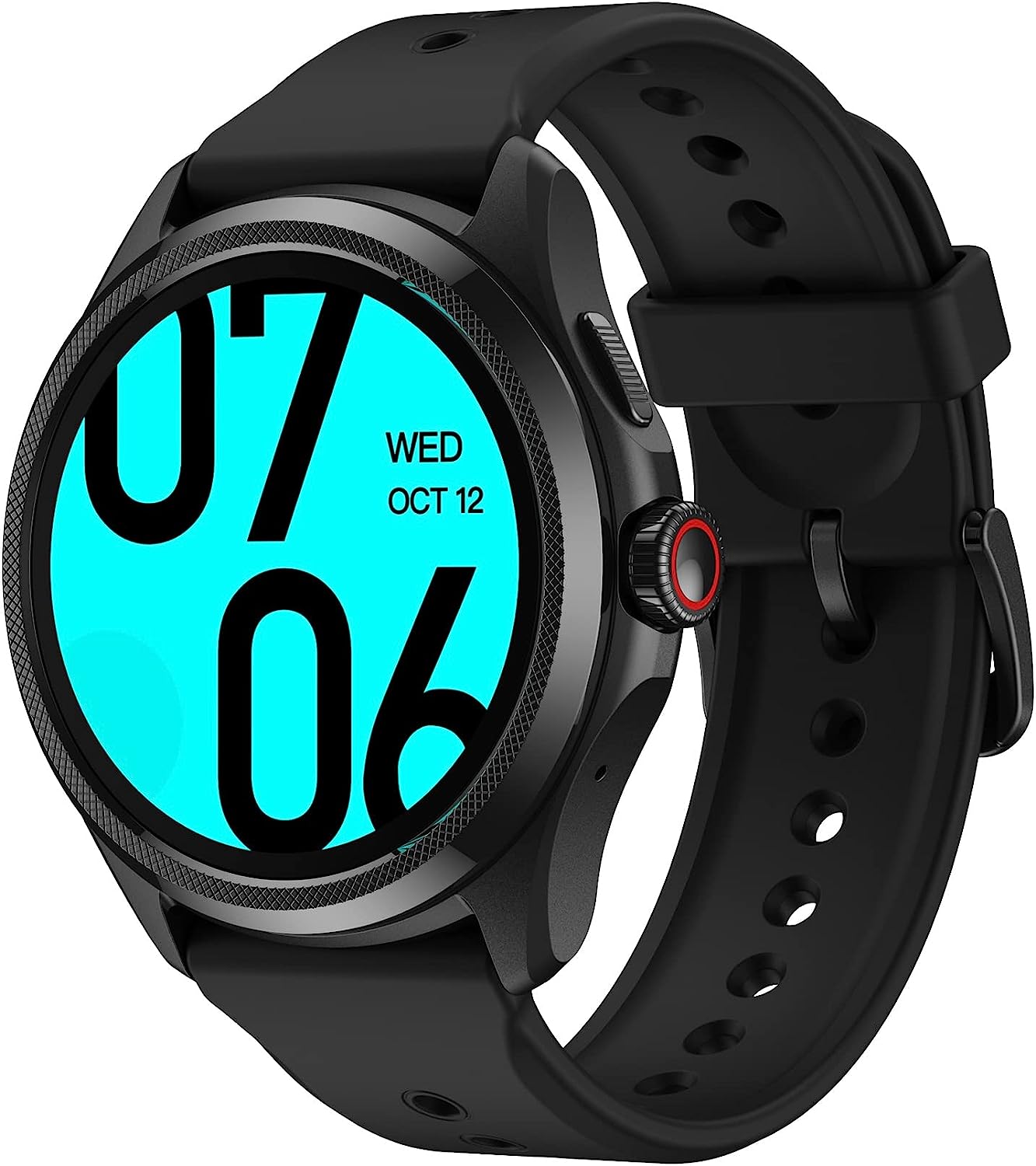 スマートウォッチ TicWatch Pro 5 通話機能 最新Wear OS by Google android グーグル 5気圧5ATM防水 google fit対応 丸型 通知 腕時計 アンドロイド 軍用規格