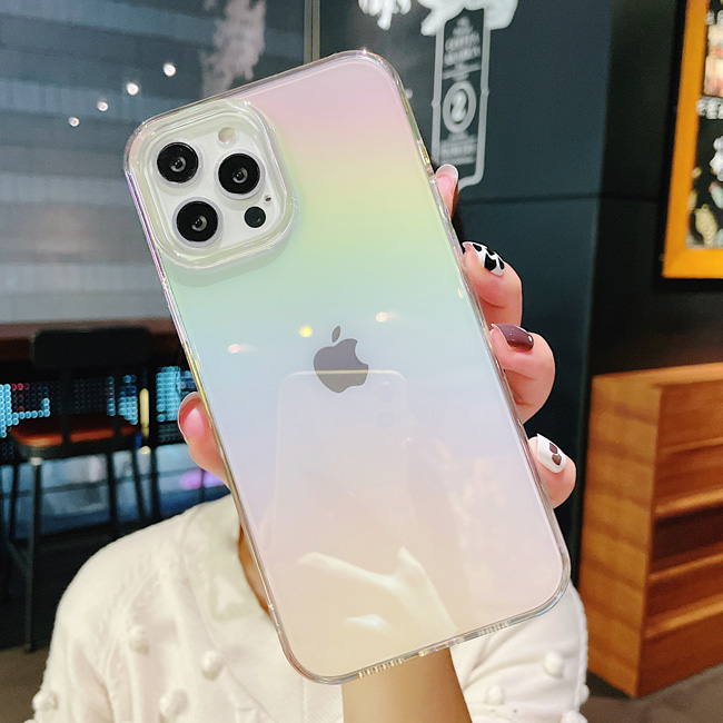 スマホケース iphone13 ケース iphone12 ケース iphone13pro iphone13mini promax オーロラ クリア  大人かわいい iphone11 se 11pro 8 7 iPhoneケース