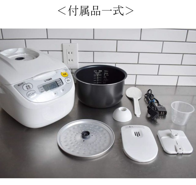 炊飯器ごはん タイガー JBH-G181W ホワイト 1升 炊飯ジャー :JBH-G181W 
