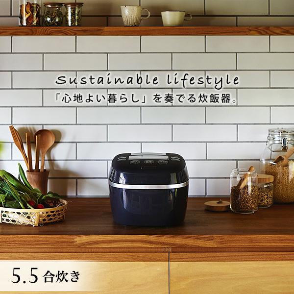 炊飯器 5合炊き 圧力IH炊飯器 タイガー JPI-A100 ご泡火炊き ごほうびだき ブラック ホワイト｜tiger-online｜02