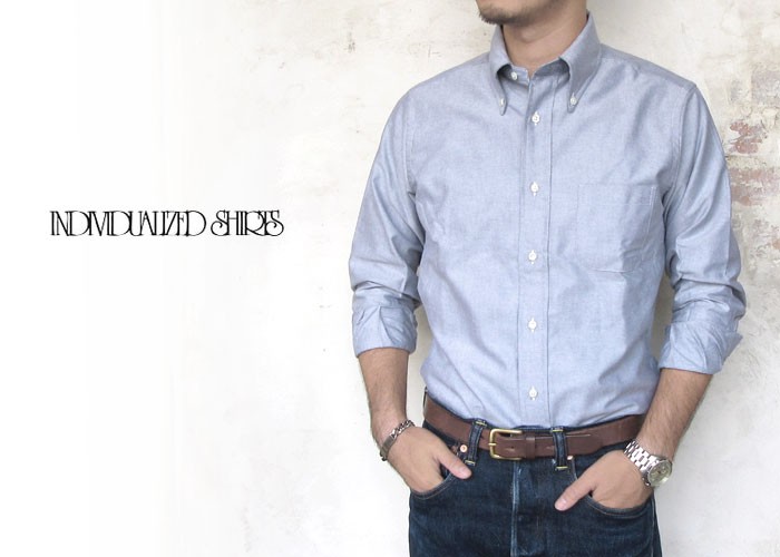 Individualized Shirts CAMBRIDGEOXFORD STANDARD FIT GREY