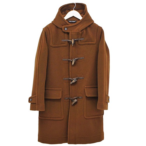 INVERTERE インバーティア Long Length Duffle Coat ダッフルコート ジョシュアエリス ウール ヘリンボーン イギリス製  メンズ 〔FL〕