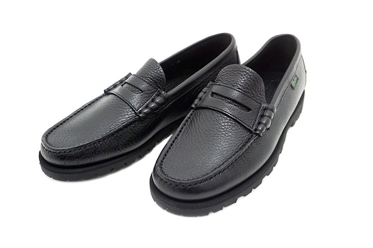 UA別注 パラブーツ コロー レイド 黒 グレインレザーUK8ローファー UA別注 パラブーツ コロー レイド 黒 グレインレザーUK8ローファー