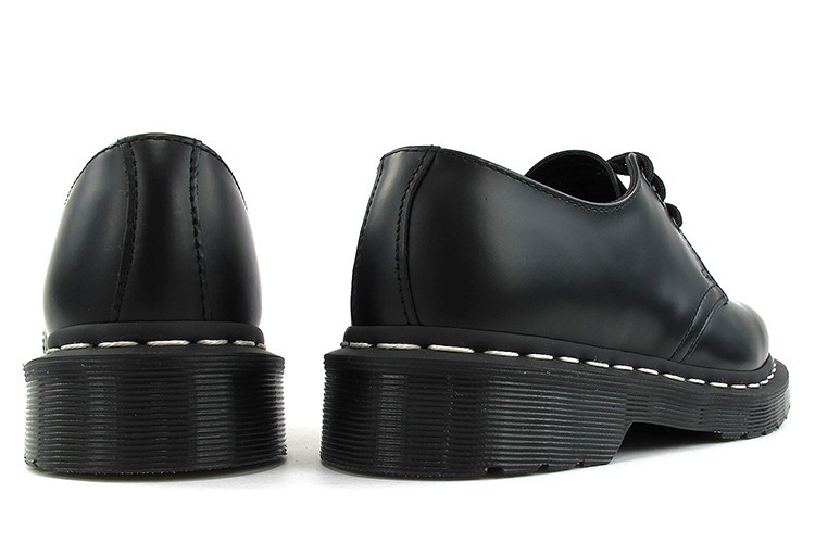 Dr.Martens（ドクターマーチン） WHITE WELT STITCH BLACK SMOOTH