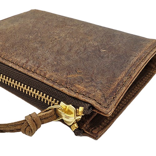 SLOW kudu クーズー Lzip short wallet kudu - L zip short wallet -｜SLOW – スロウ 公式ECサイト | 革