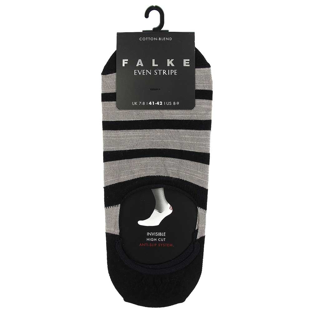 FALKE ファルケ 13383 コットン ソックス EVEN STRIPE INVISIBLE