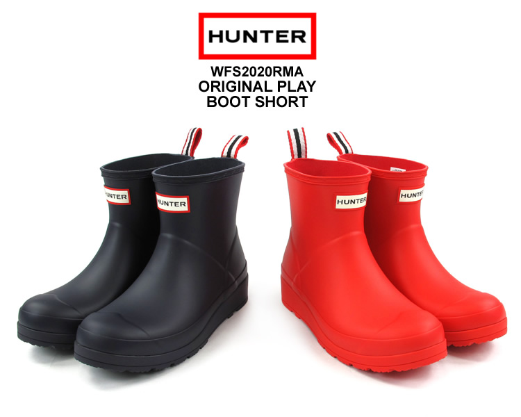 HUNTER ハンター レインブーツ 赤 レッド 未使用品 WFS2020RMA HUNTER（ハンター） レインブーツ WFS2020RMA : FLISCO byタイガース