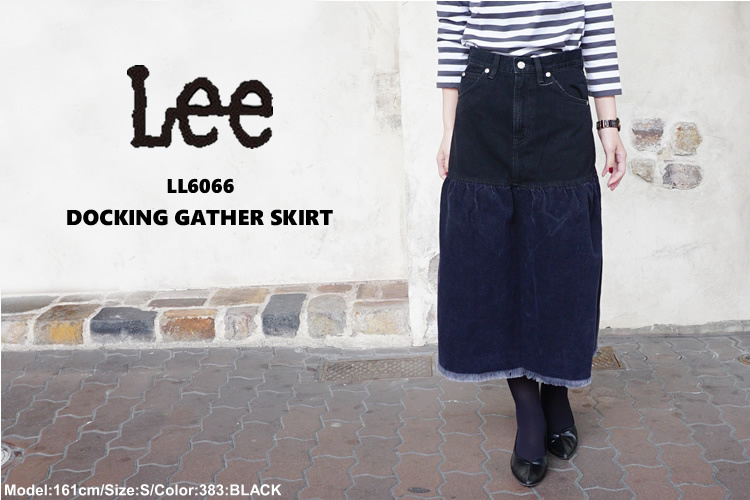 Lee（リー） スカート デニム ギャザー レディース #LL6066 : FLISCO