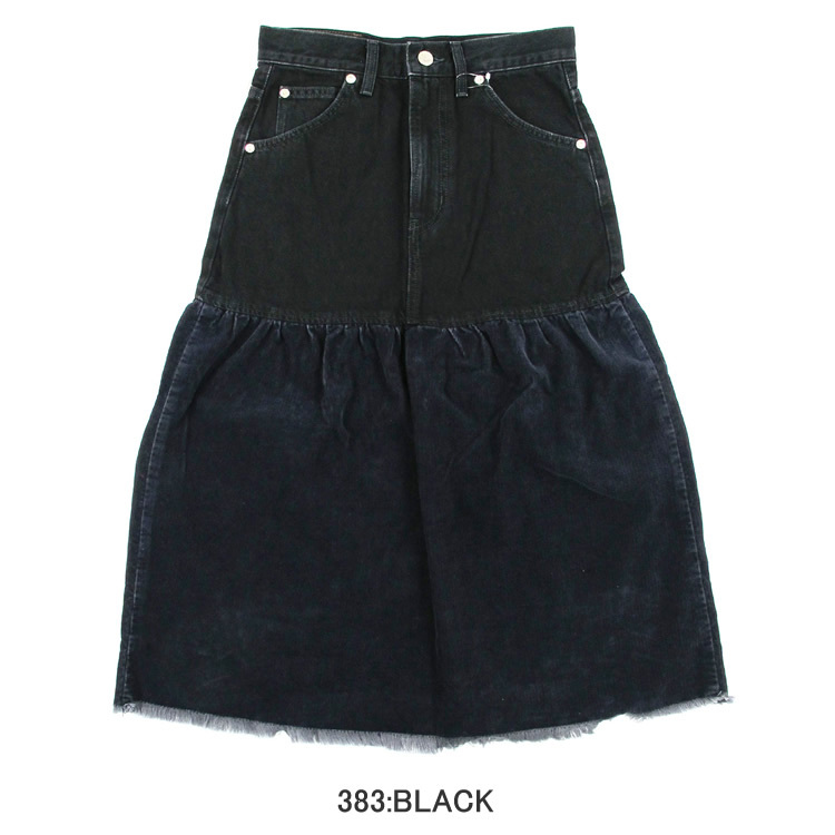 Lee（リー） スカート デニム ギャザー レディース #LL6066 : FLISCO