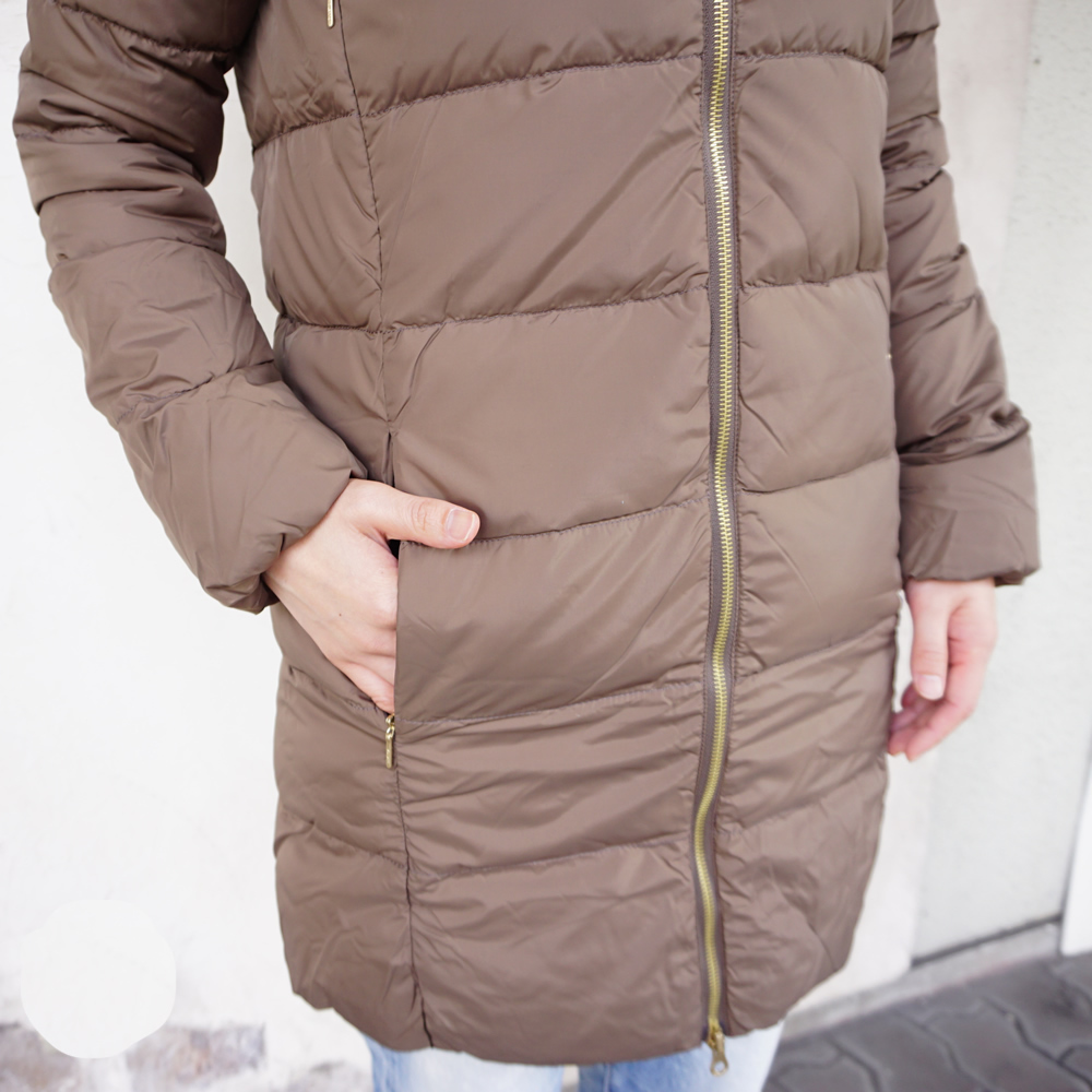 デュべティカ】美品 ダウンジャケット damasco 2way ブラウン M