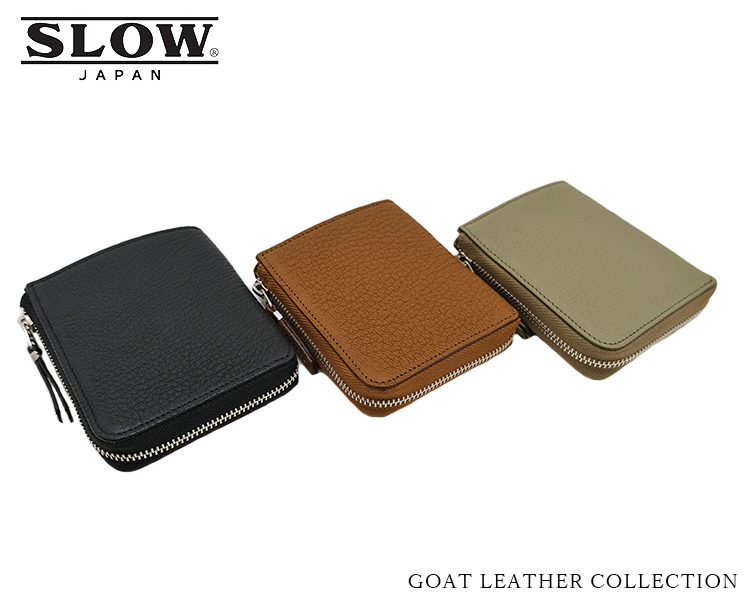 SLOW（スロウ） ＜クーポン対象外＞ Mini Round L zip Wallet 333S93J