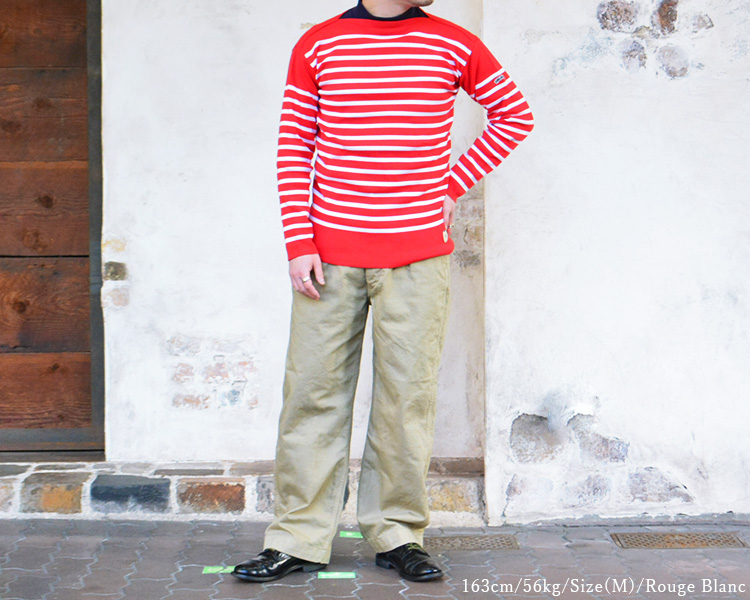 KANELL カネル MIDSHIP ミッドシップ バスクシャツ ボーダー ユニ