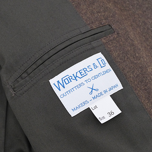 WORKERS ワーカーズ Glenn Jacket グレンジャケット ウール リネン