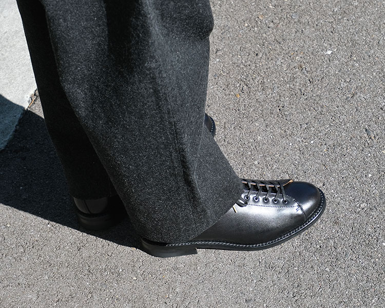 BROTHER BRIDGE ALI（アリ）VINTAGE CALF/BLK BROTHER BRIDGE ALI（アリ）VINTAGE CALF/BLK 靴