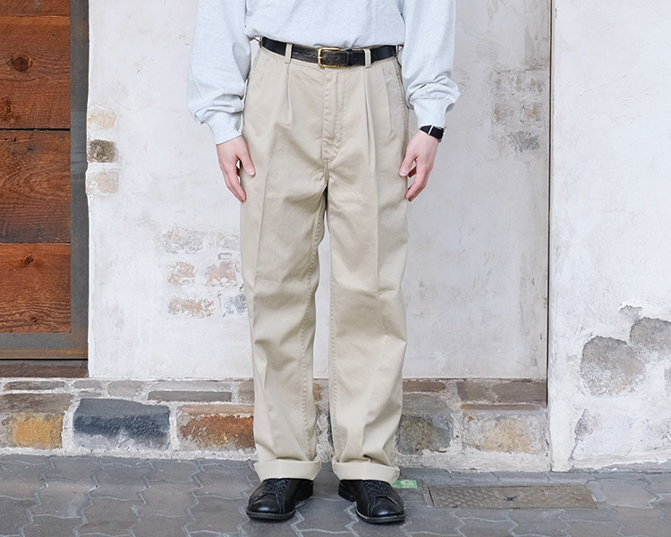 orSlow オアスロウ 03-5021-40 Two Tuck Wide Trousers 2タック