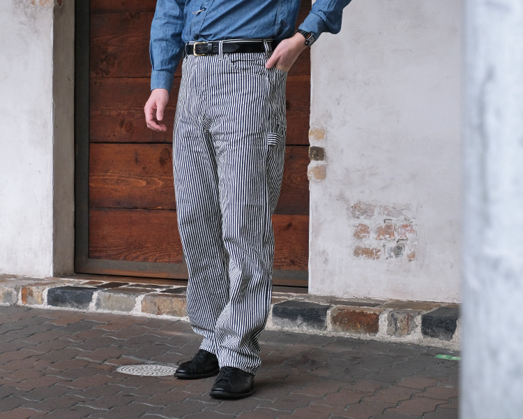 orSlow オアスロウ 01-5120-181 Painter Pants Hickory ペインター 