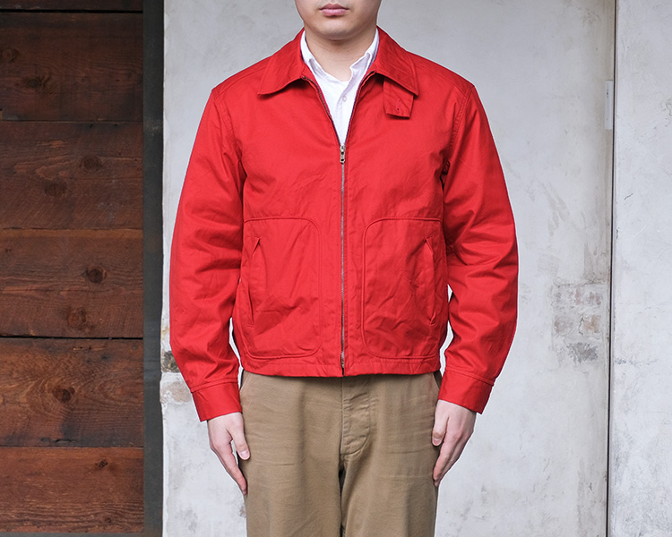 ALLEVOL ロイヤルネイビー　60sスモック　ジャケット　ジェラード JELADO ジェラード DEAN ディーン Tomato Red トマトレッド