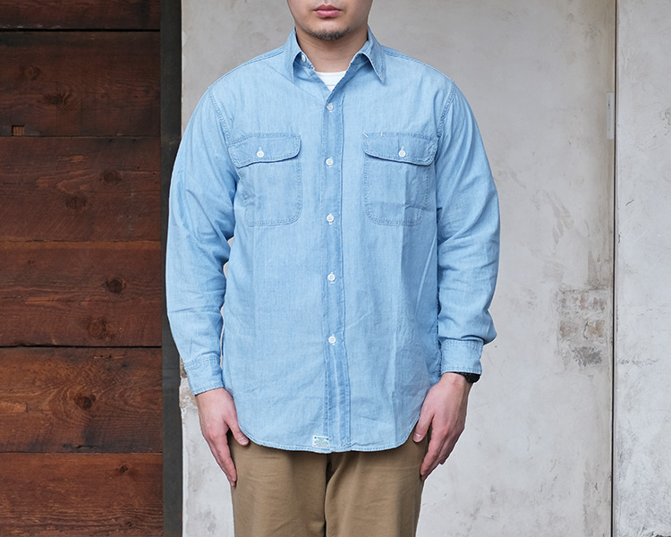 orSlow オアスロウ 01-8064-99 WORK SHIRTS ワークシャツ