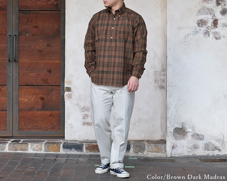 WORKERS Workers ワーカーズ Pullover BD プルオーバー ボタン