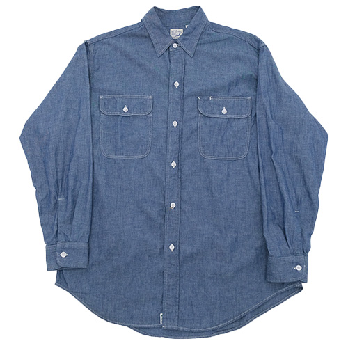 orSlow（オアスロウ） 01-8064-84 Chambray Work Shirt シャンブレー