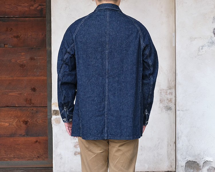 濃紺 40s 大戦デニムカバーオール 2 M orSlow オアスロウ 40s WWII Denim Coverall (Loose Fit)(2(MEN) One Wash/ワン