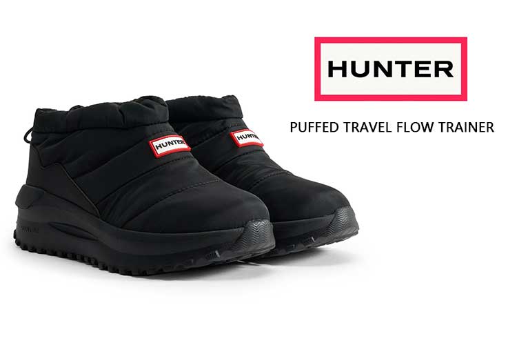 HUNTER（ハンター） パフド トラベル フロー トレーナー メンズ