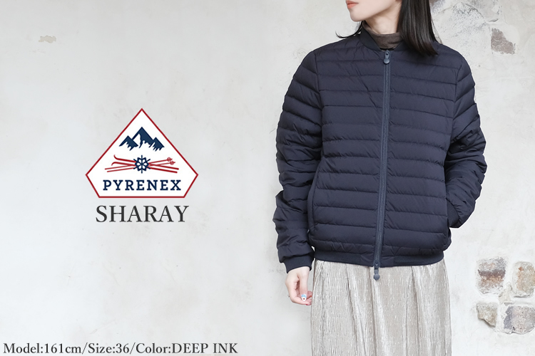 PYRENEX ホワイト ダウンジャケット　サイズ38 PYRENEX ホワイト ダウンジャケットサイズ38