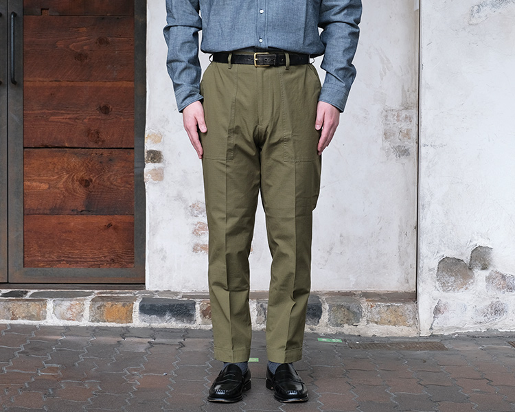 BARNSTORMER バーンストーマー 1313P DRESS FATIGUE PANTS