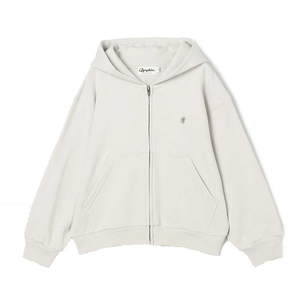 GYMPHLEX ジムフレックス コットンフリース ジップパーカー GY