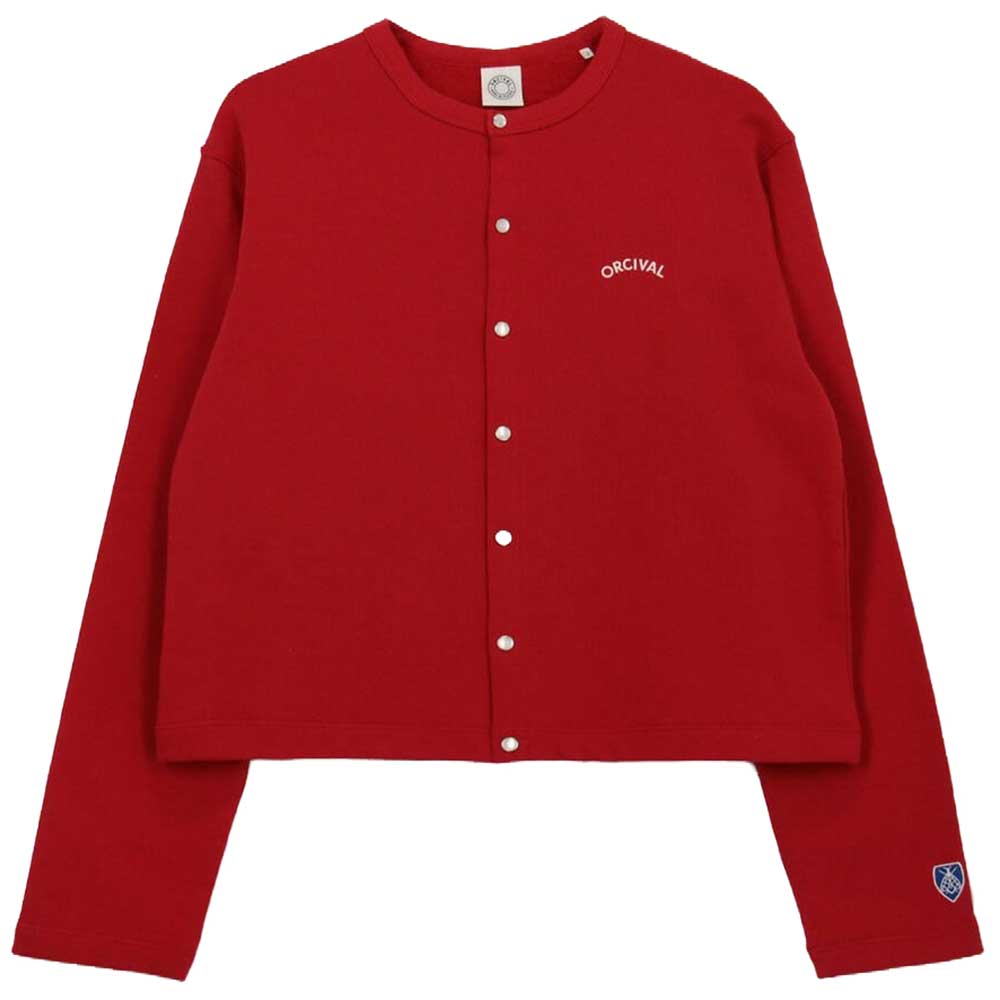 ORCIVAL（オーシバル） オーチバル カーディガン コットン裏毛 クルー