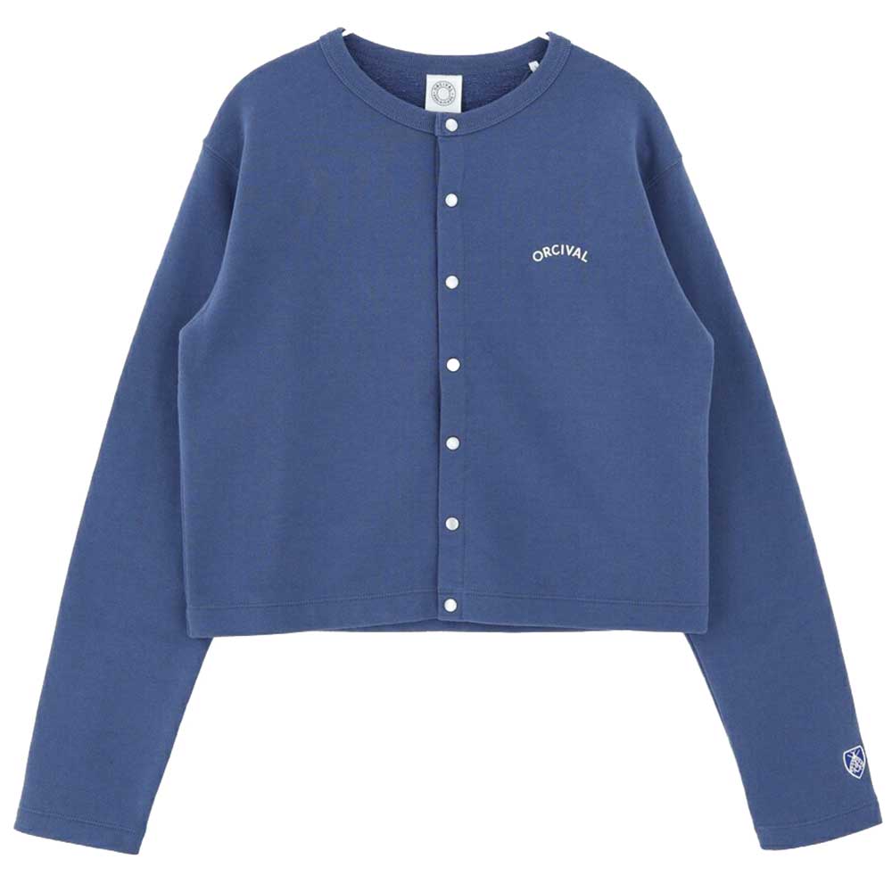 ORCIVAL（オーシバル） オーチバル カーディガン コットン裏毛 クルー
