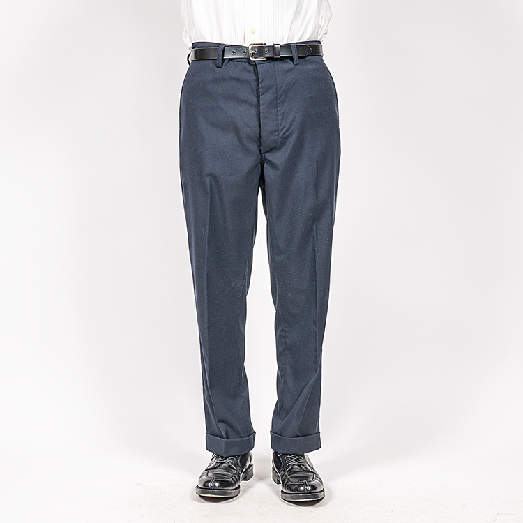 WORKERS ワーカーズ IVY Trousers, 21, Combat Wool Tropical アイビー