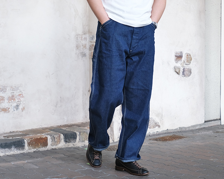 orSlow オアスロウ 01-5126-81 Wide Fit 30's Painter Pants