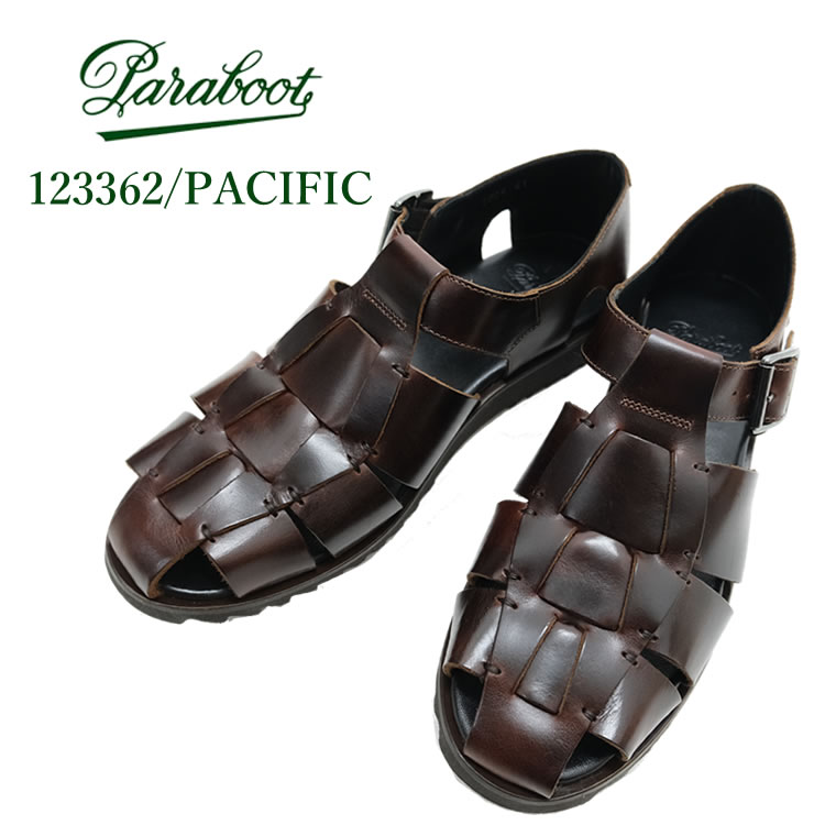 パラブーツ Paraboot PACIFIC 123362 メンズ グルカサンダル AMERICA ブラウン