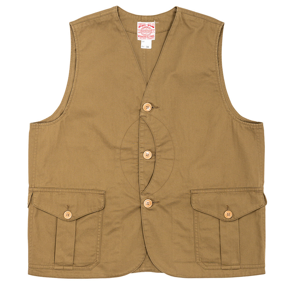 WORKERS ワーカーズ Cruiser Vest クルーザーベスト Twill ツイル