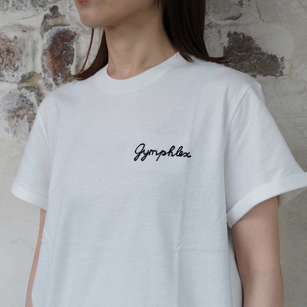 GYMPHLEX（ジムフレックス） 刺繍 ロゴ Tシャツ レディース メンズ