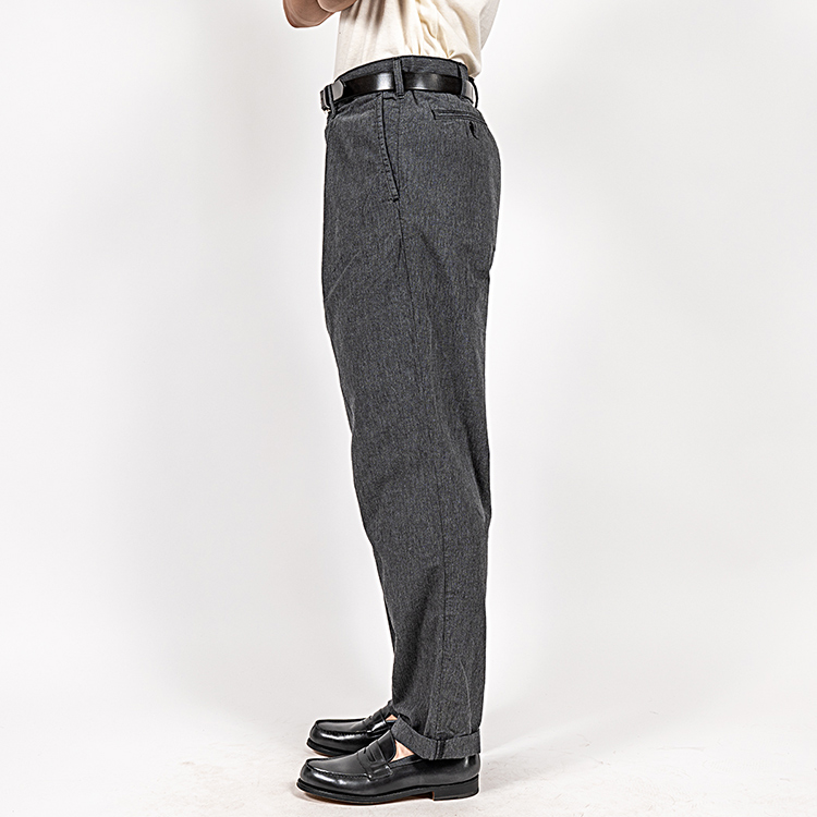 パンツ WORKERS Summer Trousers Black Chambray WORKERS Workers ワーカーズ Summer Trousers, 20, サマー