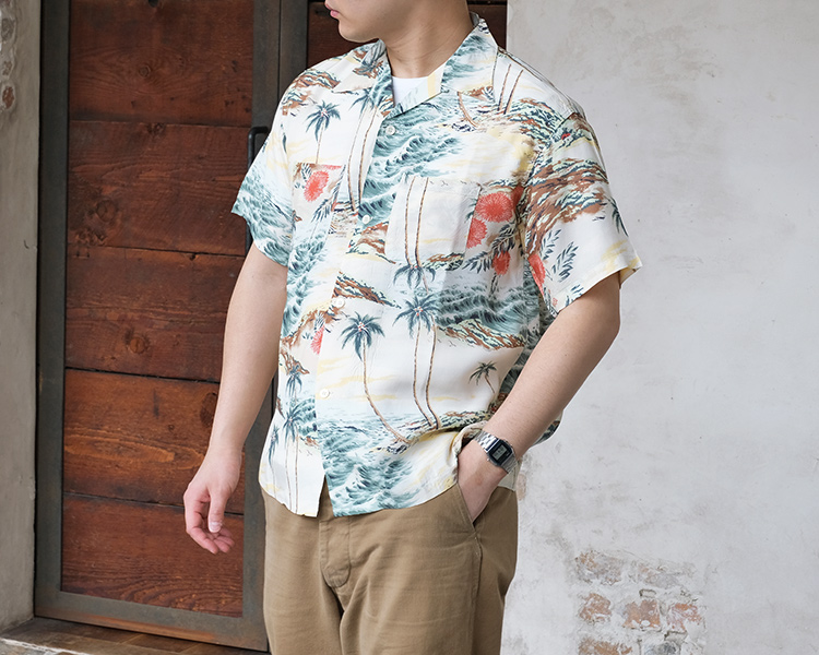orSlow オアスロウ 01-8158-66 HAWAIIAN SHIRT ハワイアンシャツ
