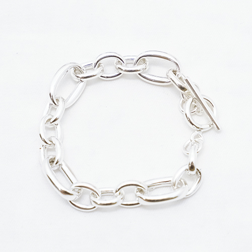 アームレット シルバー JeP ジェーイーピー JEP231973M Oval Bracelet Large オーバル