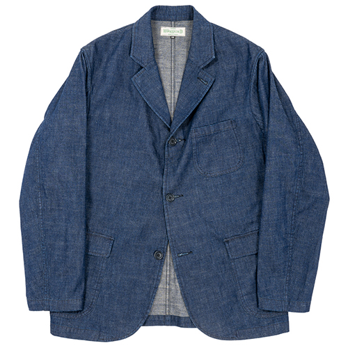 WORKERS ワーカーズ Lounge Jacket ラウンジジャケット 8oz GR Back