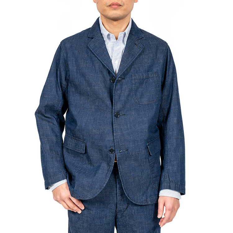 WORKERS ワーカーズ Lounge Jacket ラウンジジャケット 8oz GR Back