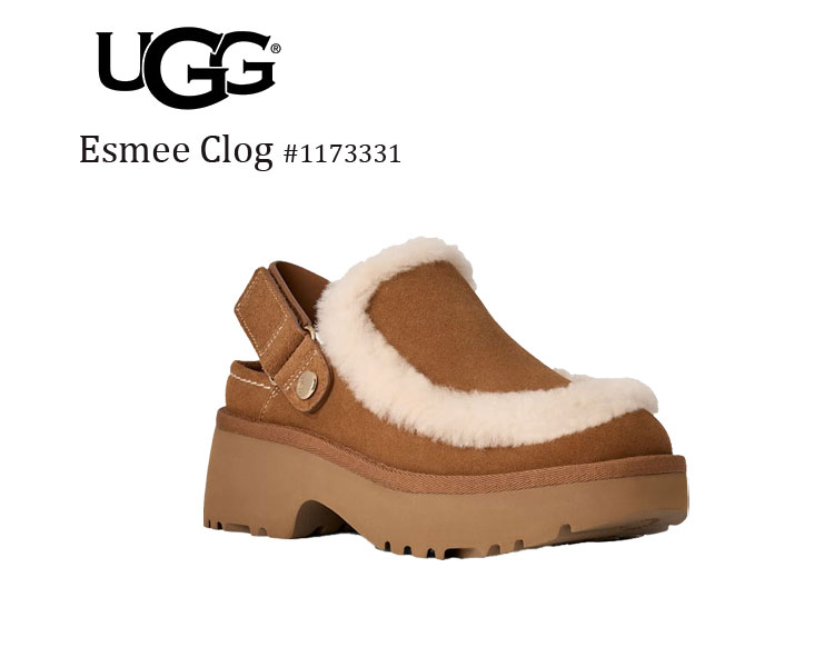 UGG（アグ） レディース エスミー クロッグ サボ スリッポン 厚底