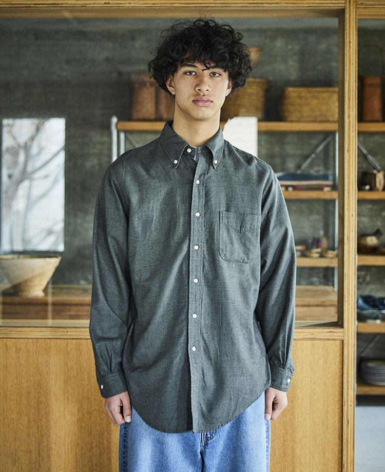 orSlow オアスロウ 01-8112-60 Standard Button Down Shirt