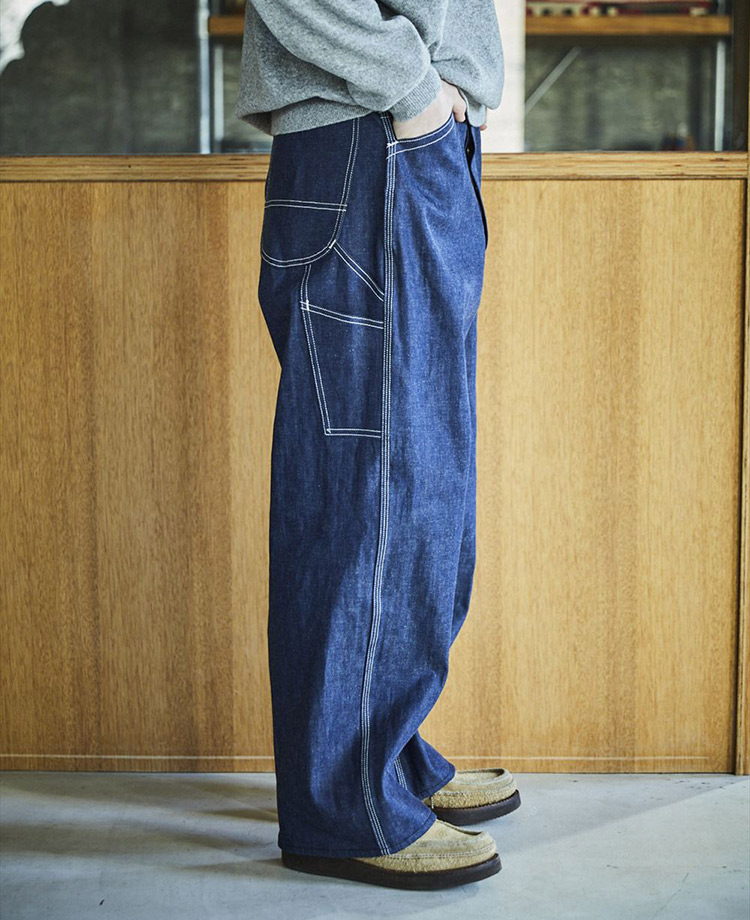 orSlow（オアスロウ） 01-5126-80 Wide Fit 30's Painter Pants ワイド
