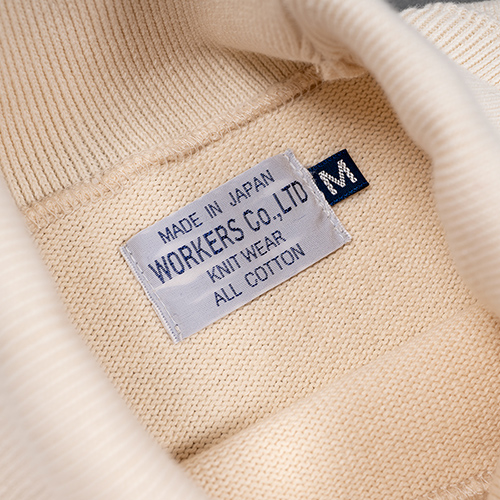WORKERS ワーカーズ Cotton RAF Sweater コットンRAFセーター