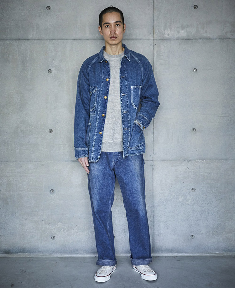 orSlow（オアスロウ） 03-6140-95 1950s Coverall Used Wash 50年代